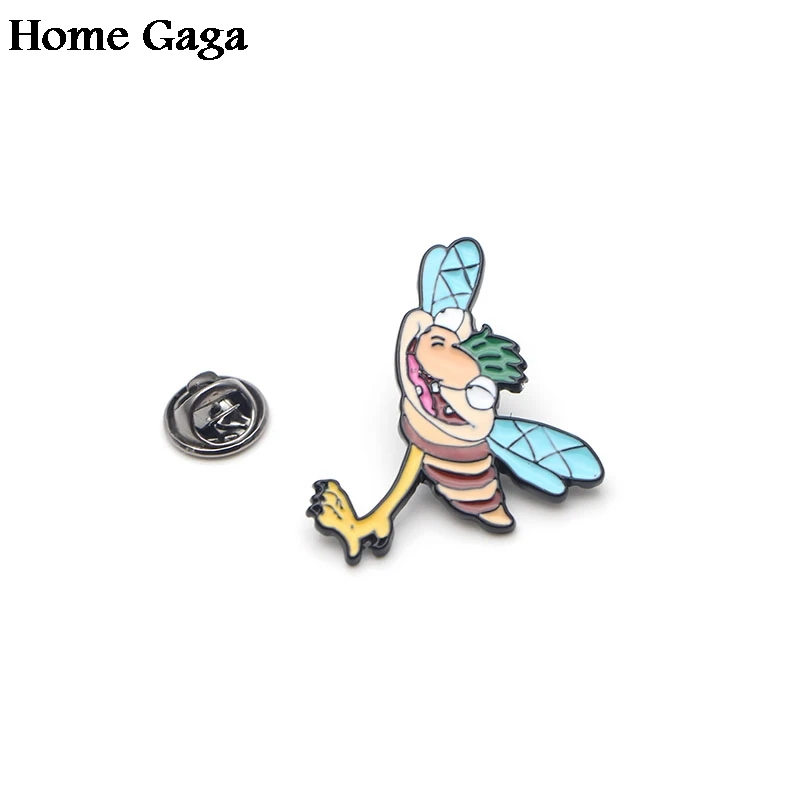 Homegaga ааааа! Настоящие Монстры! Zimbo Krumm втулка цинк галстук булавки одежда броши для мужчин и женщин шляпа Декоративные значки медаль D1327