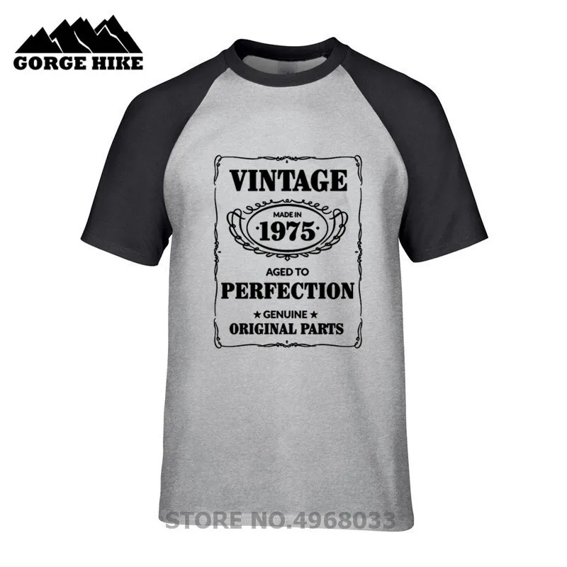 Мужские футболки 2019 летние винтажные с оригинальными деталями для пожилых людей