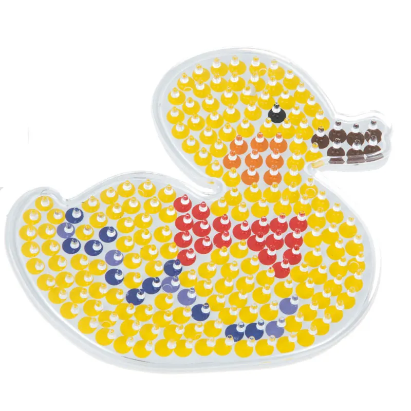 5 мм Хама бусины шаблон с Colore бумаги пластик трафарет головоломки Perler бусины Diy Прозрачная форма головоломки Pegboard