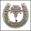 Арт. Металлические подковы/Статуэтка звезды золотого цвета/рукоделие и Свадебный декор. Модная упаковка в коробке, Подарочные статуи, надеемся/пожелание