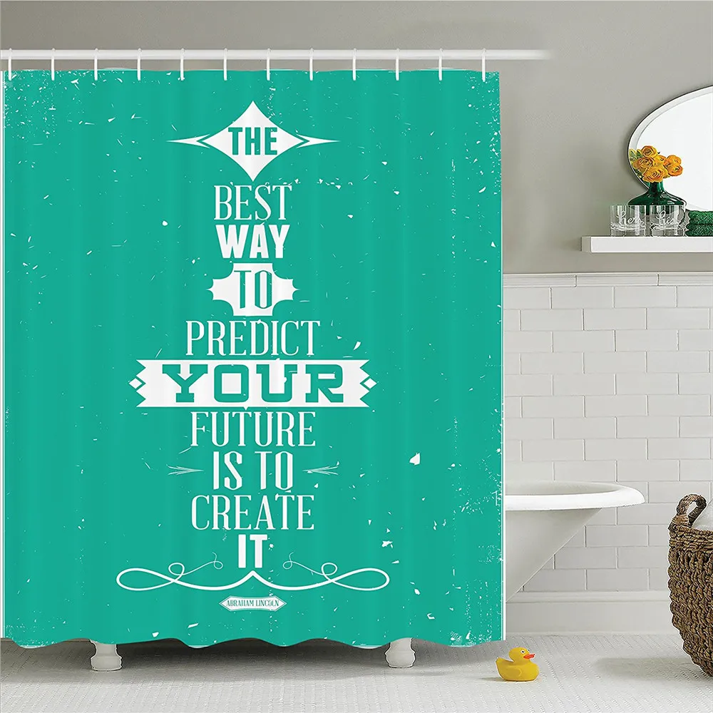 Цитаты &quotлучший способ предсказать ваше будущее это создать его&quot Каллиграфия