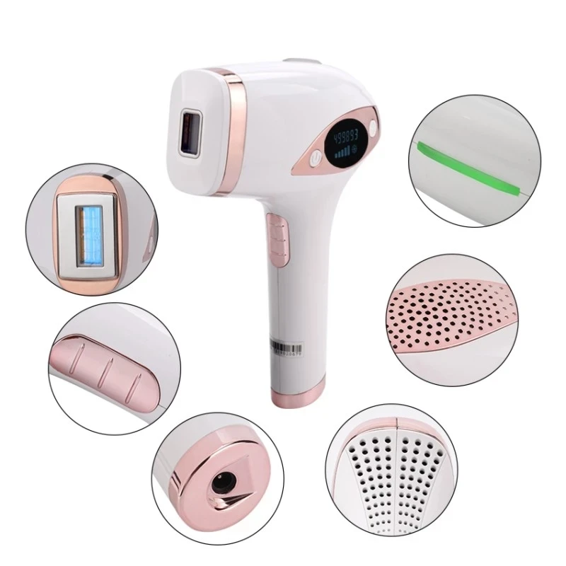 Новинка года! Устройство для удаления волос с лазером Ice Cool IPL, безболезненное устройство для удаления волос IPL, Эпилятор с 300000 вспышками для домашнего использования, лазерная машина