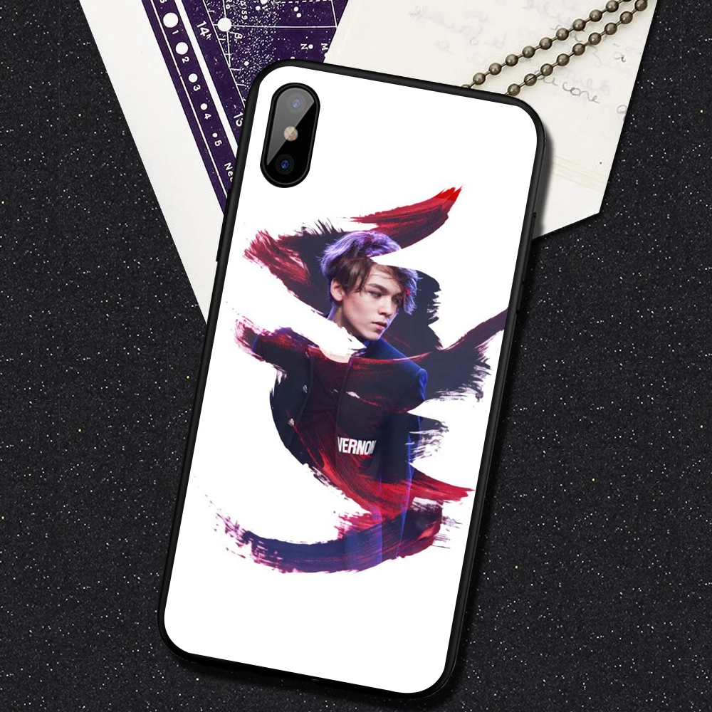 Чехол Seventeen Hansol Vernon Chwe для huawei p8 p9 p10 lite p20 pro mate 10 lite Vernon phone чехол s для huawei p20 - Цвет: 18331