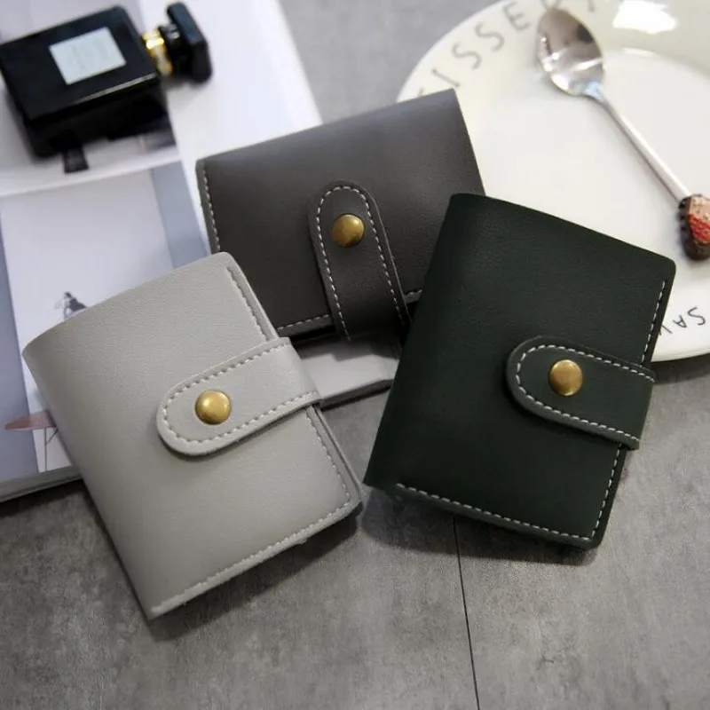 Женские кошельки Маленький модный брендовый кожаный кошелек женская сумка для