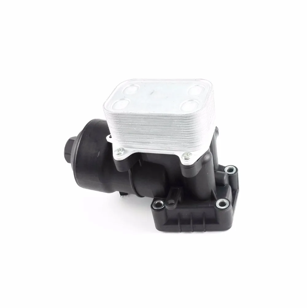 Масляный радиатор корпус с прокладка крышки для Audi Для VW Skoda 03L115389C 03L115389H|housing| |