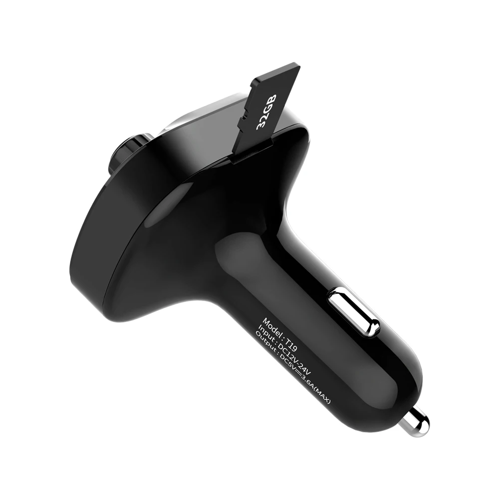 Bosion FM transmitter Bluetooth Wireless Hands-free Calling 4.1 Support TF SD Card Dual USB Port LED Display AUX | Автомобили и