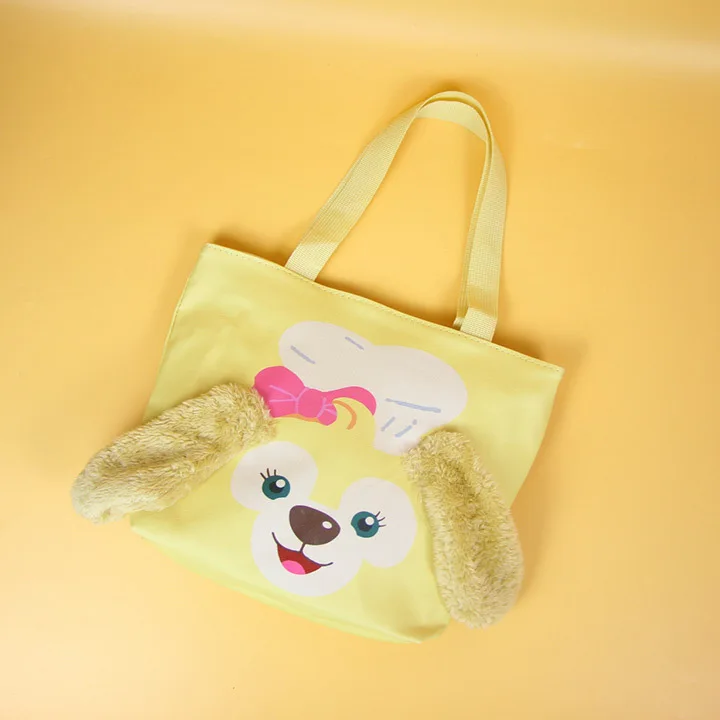 Милый аниме медведи Duffy и shelliemay Роза stelllalou Gelatoni печенья собака плюшевый рюкзак мягкая сумка для хранения для девочек женские подарки - Цвет: Cookie Dog