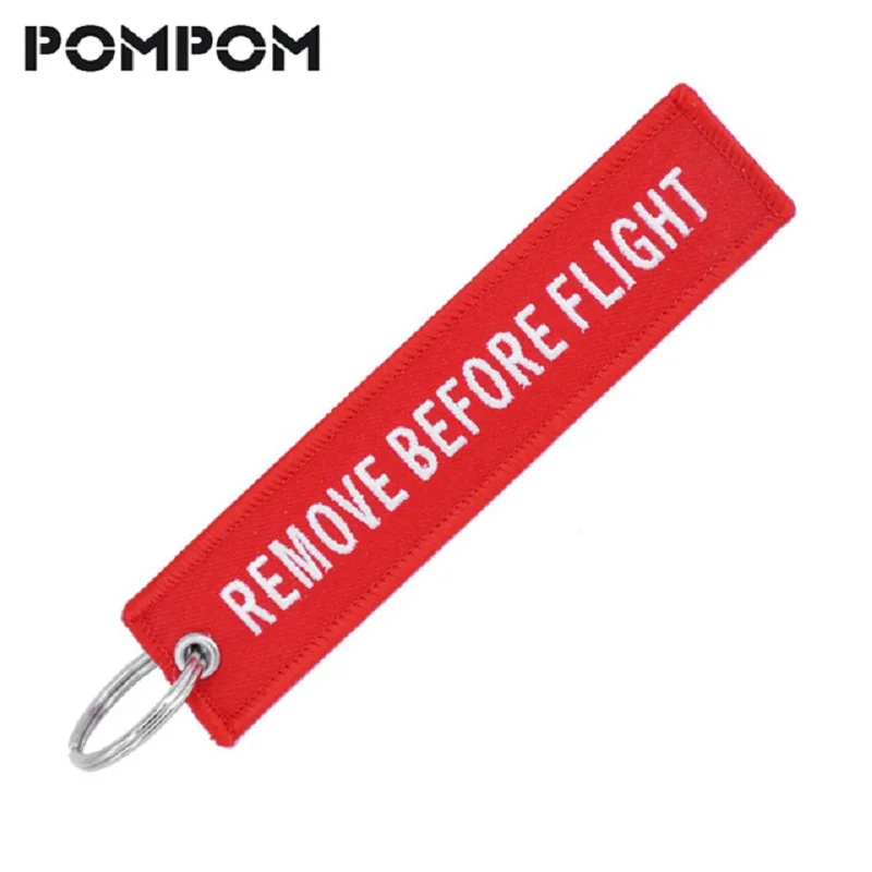 Брелок для ключей с надписью Remove Before Flight|Брелоки| |