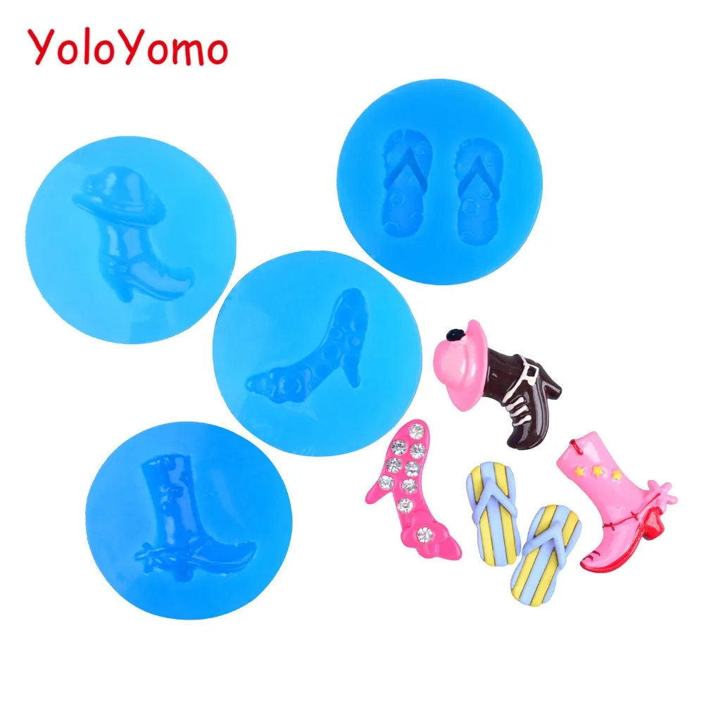 F093YL F154YL F226YL F239YL силиконовая форма для обуви Вьетнамки ковбойские ботинки обувь
