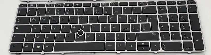 SILVER RU/IT/AR для hp EliteBook 850 G3 755 G3 G4 американская, с задней подсветкой Клавиатура ноутбука - Цвет: SILVER