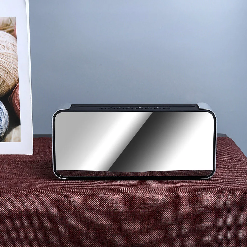 Беспроводной Bluetooth динамик тяжелый бас колонки музыкальный плеер Поддержка LED