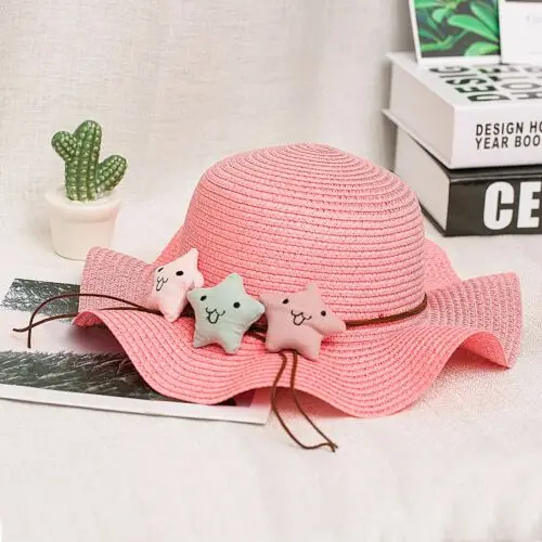 Шляпа от солнца с широкими полями для девочек 3-6 лет | Детская одежда и обувь