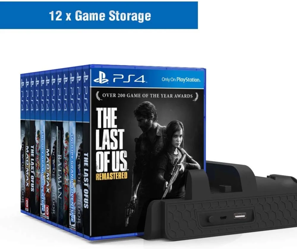 Для PlayStation 4 Dualshock PS4 Slim/Pro вертикальная подставка базовый контроллер зарядное