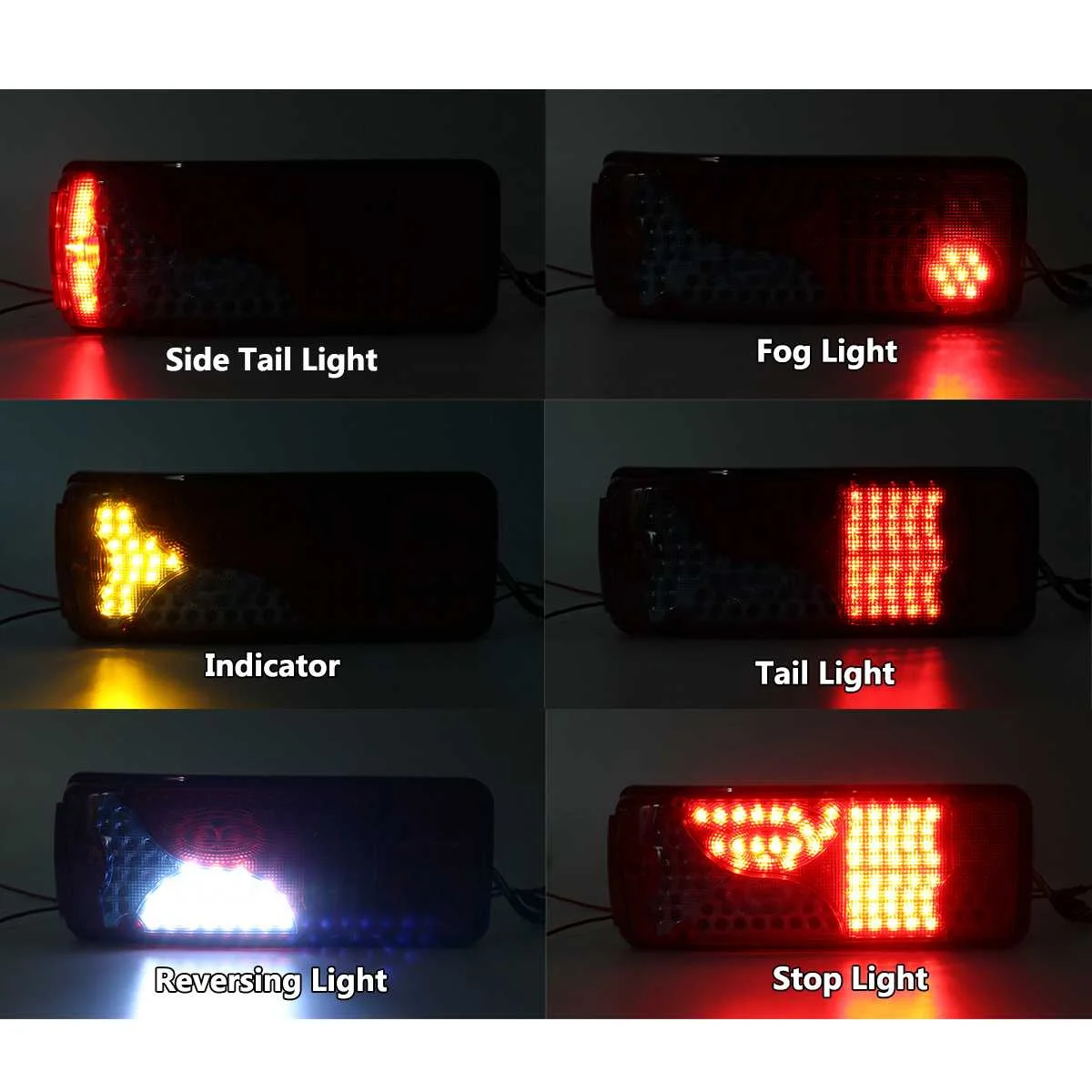 1 пара 24 в автомобильный тормозной Стоп-светильник грузовик прицеп 120LED задний противотуманный светильник для MAN для DAF для TGX для SCANIA