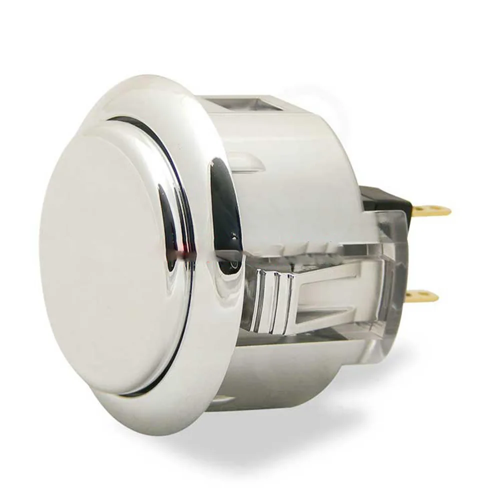 8 шт./лот SANWA OBSF 30/24 золото/серебро/Обсидиан кнопка для USB MAME контроллера аркадный