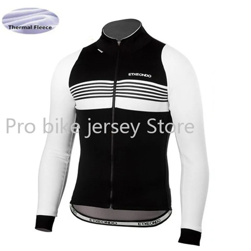 Etxeondo зимняя теплая флисовая куртка для велоспорта Джерси с длинным рукавом Ropa ciclismo hombre велосипедная одежда maillot Ciclism