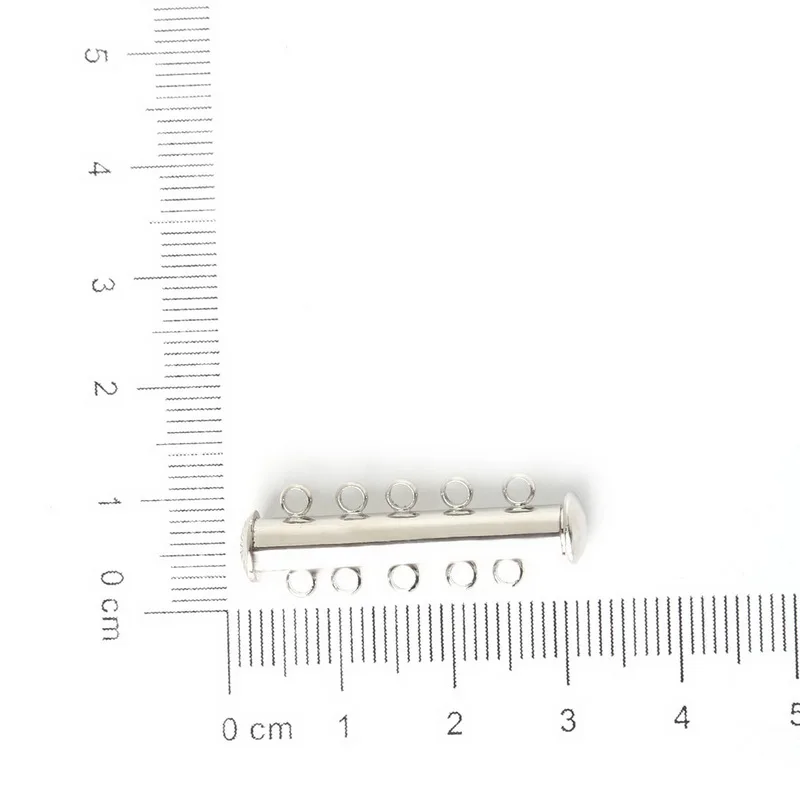 Rhodium 10x30mm Горячая 5 шт Сильные магнитные замочки для ожерелья браслет цепь родий пряжка с покрытием крюк - Цвет: Rhodium 10x30mm
