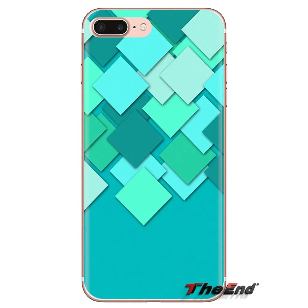 For Samsung Galaxy J1 J2 J3 J4 J5 J6 J7 J8 Plus 2018 Prime 2015 2016 2017 Silicone Shell Cases Teal Blue Glitter heart strip dot |