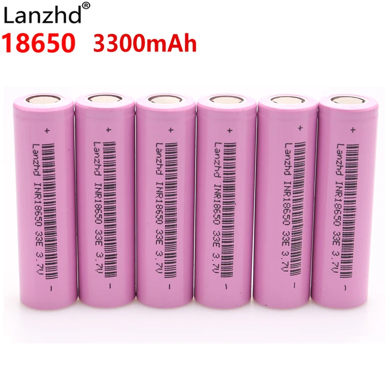 INR18650 30A разрядка литий-ионные 18650 33E аккумуляторы литий-ионные 3,7 v литиевые батареи 3300mAh 18650 батарея электронная сигарета