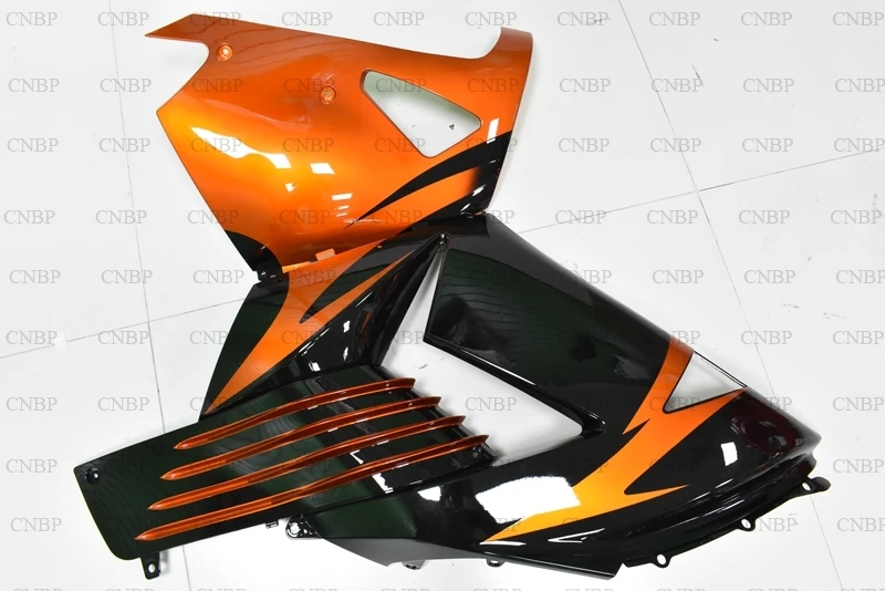 Для Kawasaki Zx14r 2006 2011 Кузов для 2008 Пластиковые обтекатели 2010 оранжевый черный