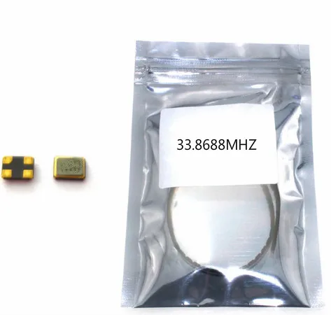 10 шт SMD 3225 активный кристаллический осциллятор OSC 33 8688 MHZ M 3 2*2 5 4P|Резонаторы| |