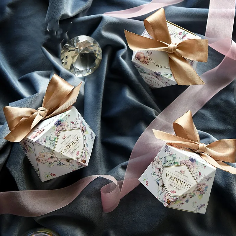 50 шт. Лидер продаж креативные коробки для конфет вечеринок коробка свадебных