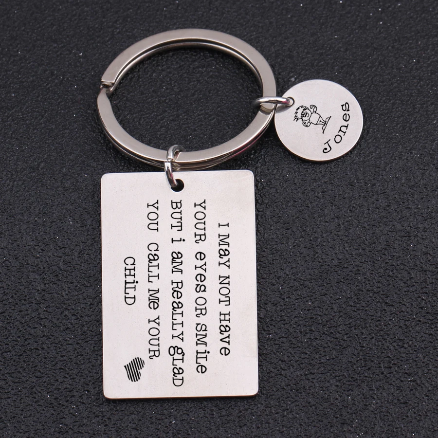 На заказ детское имя модная цепочка для ключей с гравировкой у меня может не быть