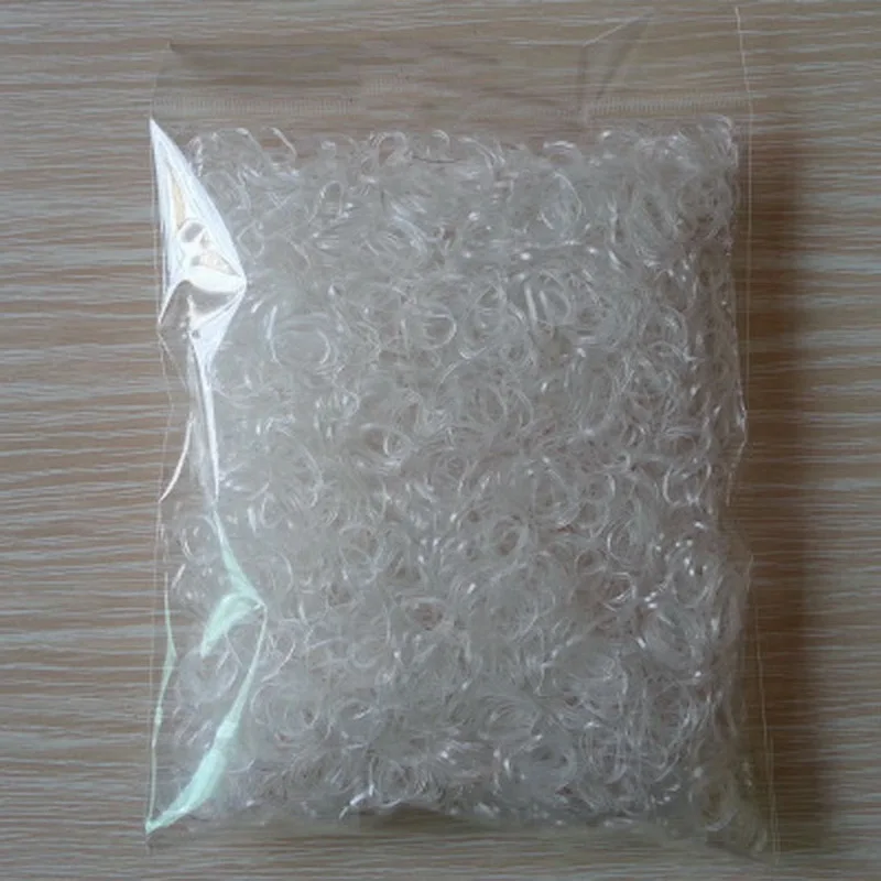 Около 3000 стирательных волос для девочек Женская силиконовая резинка детей