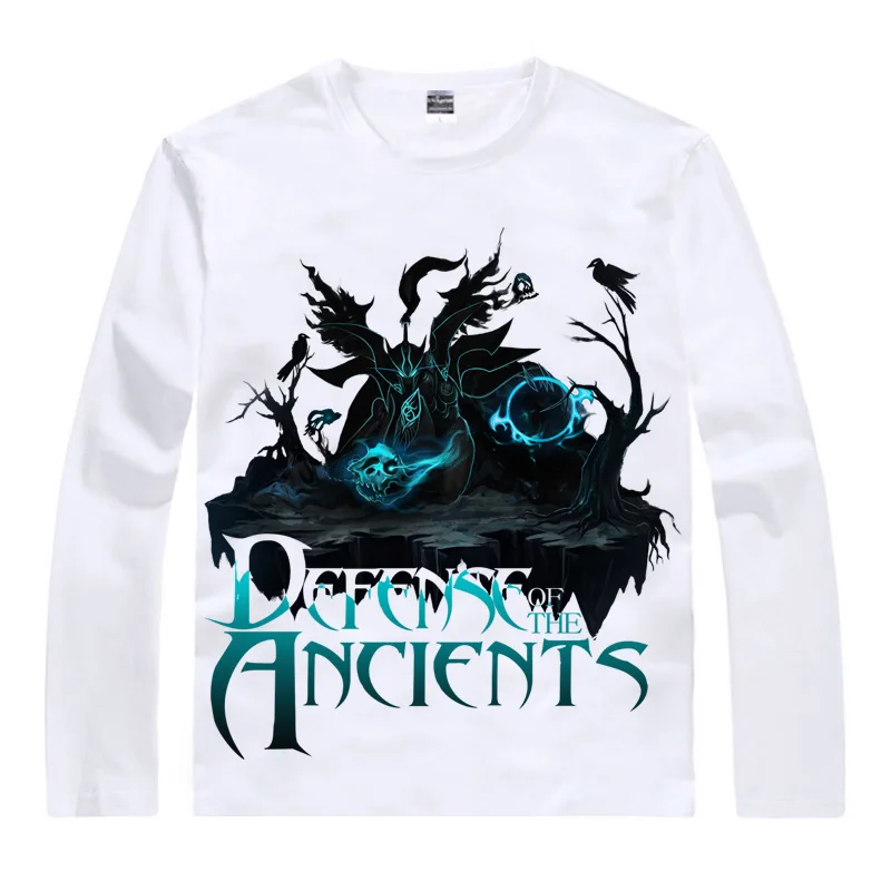 Coolprint аниме рубашка DOTA2 DOTA 2 футболки мульти-стиль с длинным рукавом Shadow Fiend Storm Spirit Косплей Motivs хентай рубашки - Цвет: Style 14