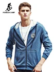 Толстовка Pioneer Camp мужская с капюшоном, брендовая одежда, модная повседневная куртка с капюшоном, Мужская осенняя куртка, повседневные Джемперы, свитшот, 699024