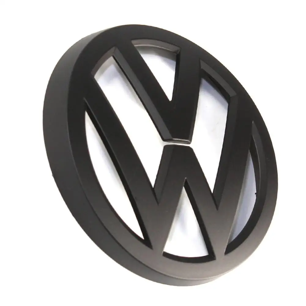 110 мм матовая Черная задняя крышка багажника бейж логотип эмблема Замена для