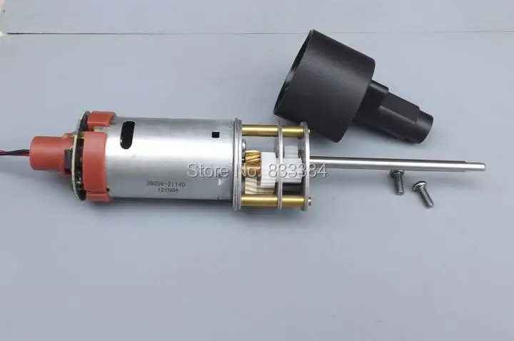 2 шт. 1500р/мин двигатель постоянного тока с длинной осью шестерни замедление