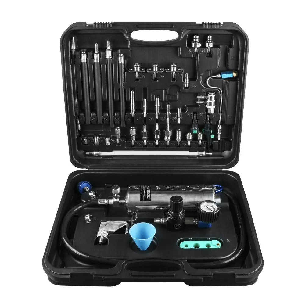 AUTOOL C100 Авто недемонтированный очиститель топливной форсунки инструмент для