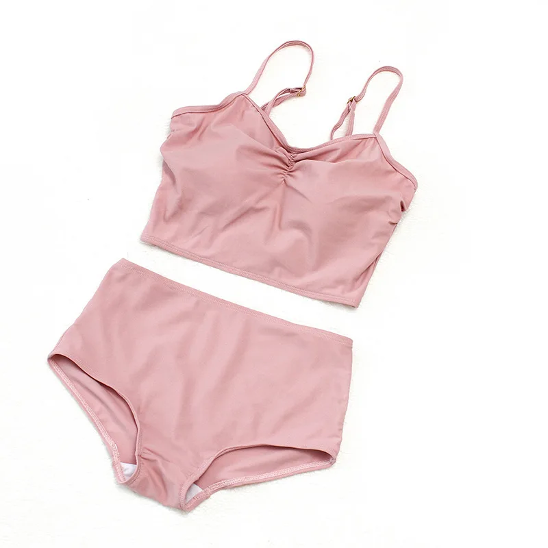 

Swimsuit Woman Two Piece Bathing Suit Brazilian Bikini Separate For Women 2 Three Pure Polyester Letter