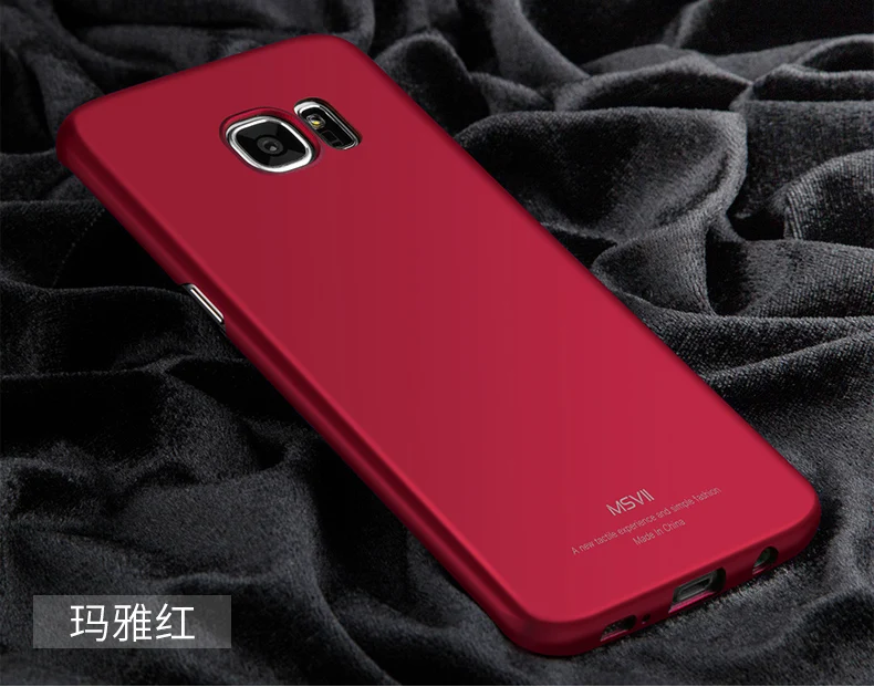 MSVII для samsung Galaxy S10 S9 S8 plus S10E S7 S6 edge plus чехол для ПК Жесткий Чехол для samsung note 8 S 10 8 9 E чехол