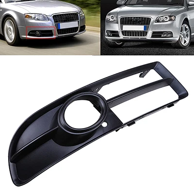 Posbay автомобильные Спортивные Боковые решетки для Audi A4 B7 Sedan/Avant/Cabrio 2005-2009 автомобильные Внешние аксессуары Передняя Нижняя решетка решетки - Цвет: 1 Pcs Right