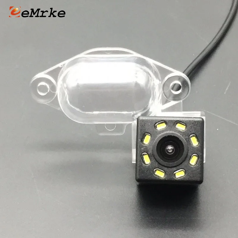 EEMRKE 8 LED Автомобильная камера HD CCD Ночное Видение заднего вида парковочная для Nissan