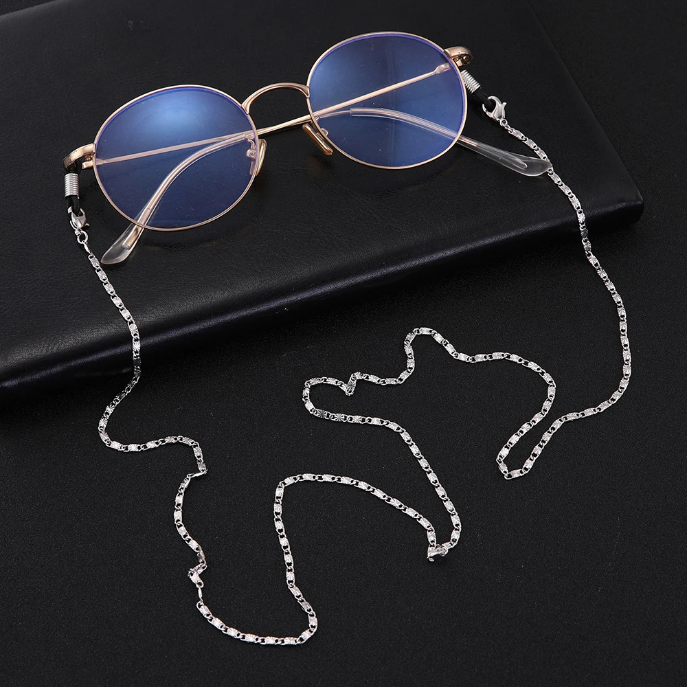 Teamer 78 см металлическая тисненая цепочка для солнцезащитных очков держатель на