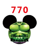 30 шт мультфильм персонаж плоское украшение из смолы PR 756 - Цвет: 770