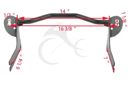 Передняя фара крепление световая планка для Harley Touring Road King 94 12| |