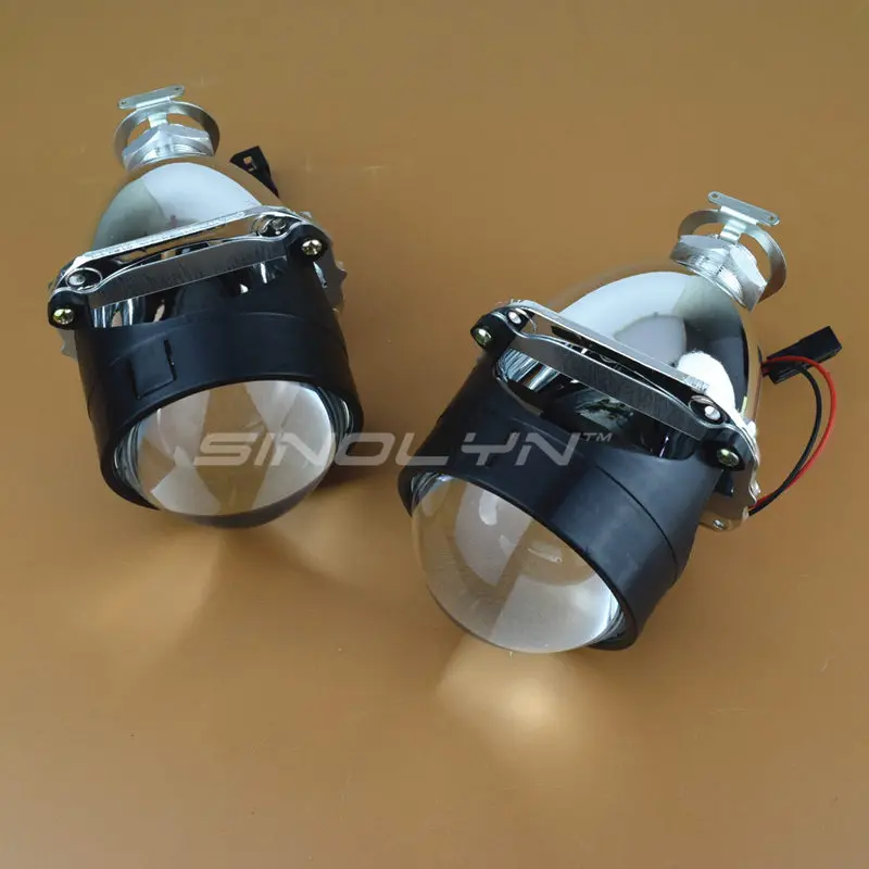 SINOLYN Upgrade Mini 8,0 2,5 H1 HID Bi-xenon проектор объектив WST Devil Eyes для автомобиля мотоцикла тюнинг фар модифицированный H4 H7