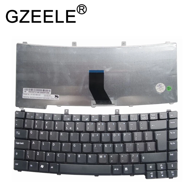 GZEELE новая клавиатура UI для ACER TRAVELMATE 2420 3240 3250 3260 3280 4010 4020 4022 6600 TM 2427 2440 TM2440 zL1 |