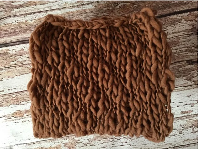 50*50cm Handcraft Acrylic Fiber Blanket Basket Stuffer Filler Newborn Baby Photography Background