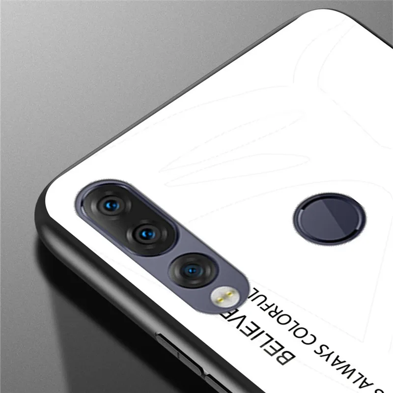 Модный прозрачный чехол из закаленного стекла для lenovo Z5s, чехол s, силиконовый чехол для lenovo Z5S Z5 S, чехол для телефона