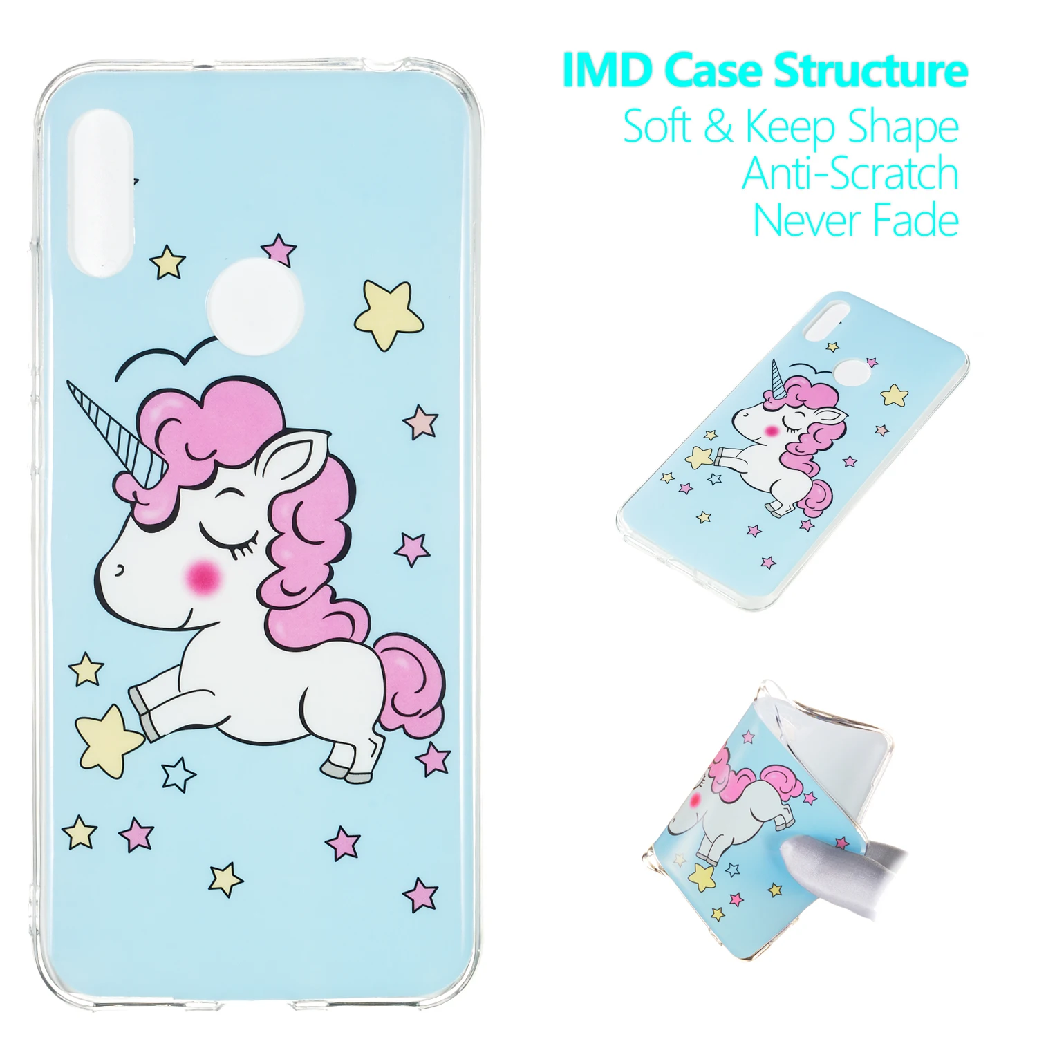 Coque Huawei Y7 2019 Case 6.26&quot DUB-LX1 DUB-LX2 LX3 Silicone Pro Phone Cover |