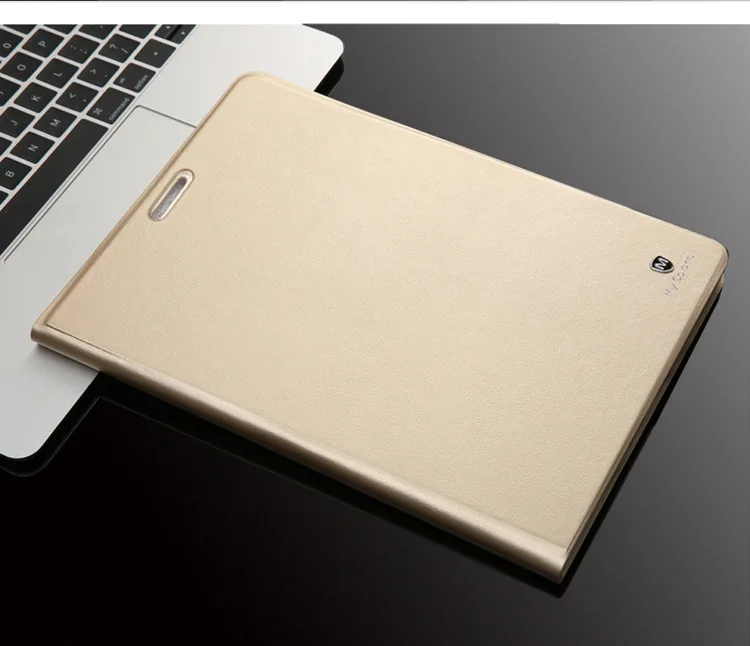 Золотой Роскошный Смарт-Чехол из искусственной кожи для huawei MediaPad T3 8,0 KOB-L09 KOB-W09 8,0 дюймов Чехол-подставка для планшета huawei MediaPad T3 8,0 чехол - Цвет: Золотой