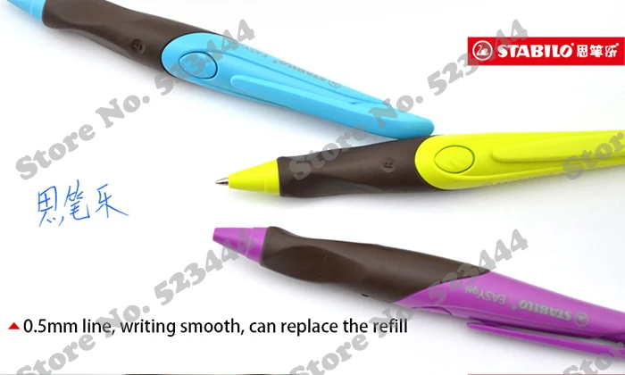 1 шт Stabilo Ручка easygel resurce ручка унисекс ручка синий сердечник 5891/5892