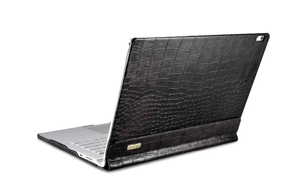 Чехол из натуральной крокодиловой воловьей кожи для microsoft Surface Book 2 13,", откидной бизнес-чехол из натуральной кожи, смарт-чехол для Book 2