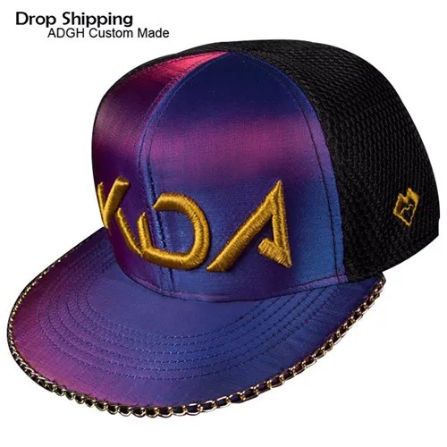 Фото Прямая поставка кепка для косплея Kda Akali бейсболка игры LOL кепки женщин и мужчин Прямая поставка кепка для косплея Kda Akali бейсболка игры LOL кепки женщин и мужчин