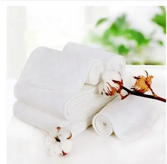 Cotton Inserts 5 шт./лот, детские подгузники, многоразовые подгузники для новорожденных, тканевые моющиеся подгузники, свободный размер, регулируемые подгузники, зимняя, летняя версия - Цвет: Cotton Inserts